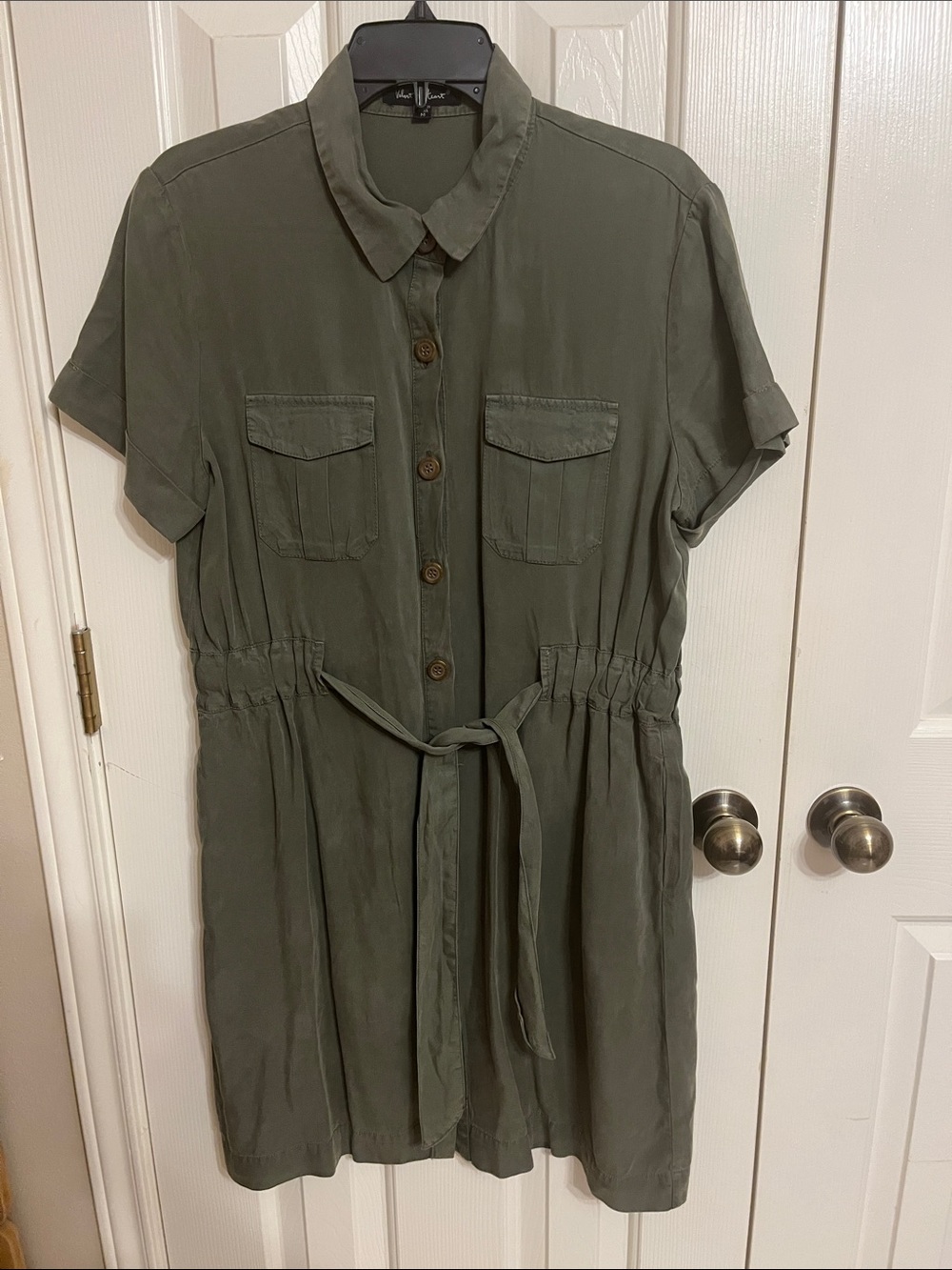 Velvet Heart Olive Button-Up Shirt